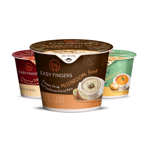 Freeze-Dried Soups & Breakfast — Perfect for Camp & Home