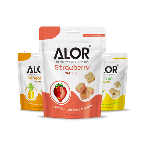 Crunchy Wafer Snacks — Light Enough for Any Bag