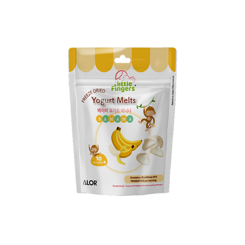 Banana Baby Yogurt Melts by Alor