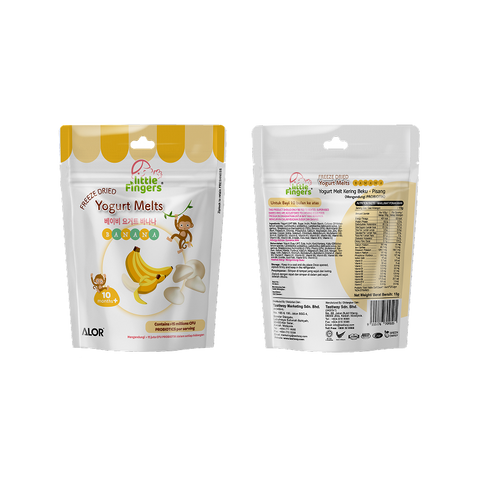 Banana Baby Yogurt Melts by Alor