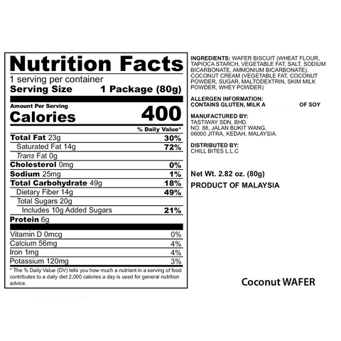 Wafer Bundle (4 packs x 80g)