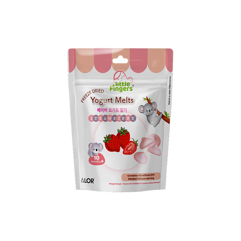 Strawberry Baby Yogurt Melts by Alor