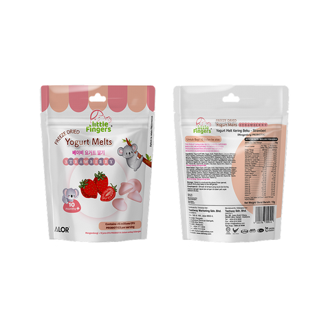 Strawberry Baby Yogurt Melts by Alor