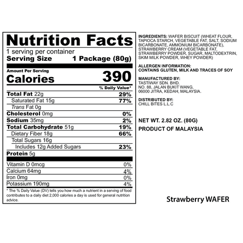 Wafer Bundle (4 packs x 80g)