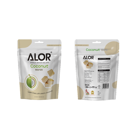 Coconut Wafer Snack by Alor