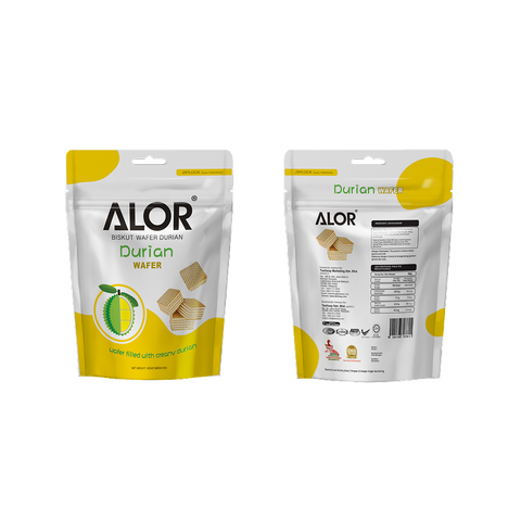 Durian Wafer Snack by Alor