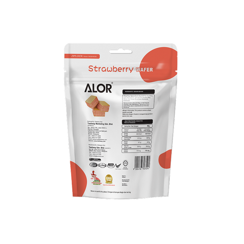 Strawberry Wafer Snack by Alor